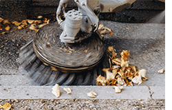 Road sweeping services