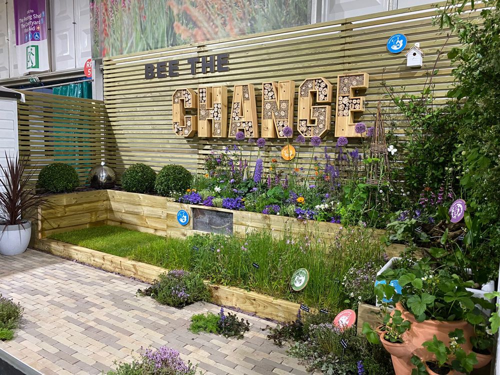 Bee the change Garden at Chelsea Flower Show 2023